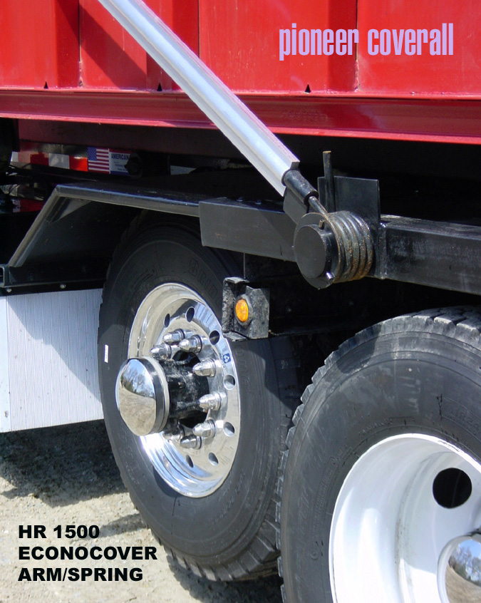 Roll Off Tarp System with Adjustable Gantry Pioneer HR1500PTO